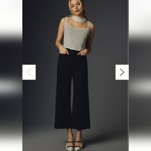 Anthropologie Maeve Colette black pants